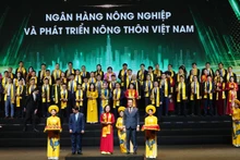 Agribank nhận Giải thưởng Sao Vàng đất Việt 2024.