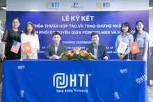 Lễ ký thỏa thuận hợp tác.