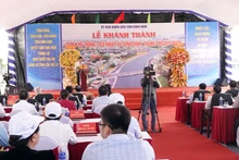 Quang cảnh buổi lễ.