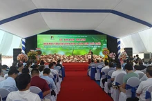 Toàn cảnh buổi lễ.