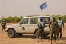 Lực lượng gìn giữ hòa bình của Liên hợp quốc tại Nam Sudan. Ảnh minh họa: AFP/TTXVN