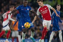 Arsenal tỏ rõ lợi thế trong năm lần chạm trán gần nhất. (Ảnh: Getty)