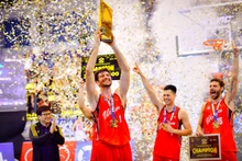 Thang Long Warriors vô địch nội dung bóng rổ chuyên nghiệp nam (Men Pro) của VBA 3x3 Prime 2023. (Ảnh: VBA)