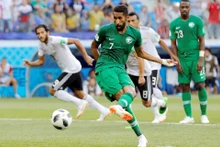Đội tuyển Saudi Arabia hiện đang có 3 điểm bằng với Argentina nhưng kém về hiệu số. (Ảnh: Al Jazeera) 