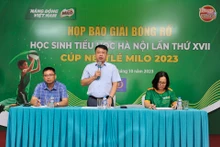 Ban tổ chức thông tin tới báo chí về giải đấu. 