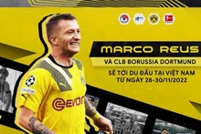 Marco Reus sang Việt Nam du đấu cùng CLB Borussia Dortmund 