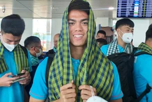 [Ảnh] U22 Việt Nam lên đường sang Campuchia dự SEA Games 32