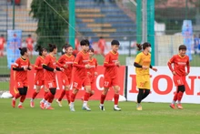 Đội tuyển nữ Việt Nam hướng tới nhiệm vụ đầu tiên trong năm 2023. (Ảnh: VFF)