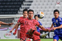 U23 Hàn Quốc thắng Nhật Bản để giành ngôi đầu bảng B U23 châu Á 2024. (Ảnh: KFA)