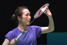Tay vợt Vũ Thị Trang. (Ảnh: BWF) 
