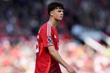 Tyler Fredricson - tài năng sinh năm 2005 ra mắt ấn tượng tại Manchester United. (Ảnh: MUFC)