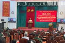 Quang cảnh buổi lễ phát động.