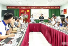 Bốc thăm các đội thi đấu ở các bảng A, bảng B, Giải Fusal HDBank sinh viên khu vực Tây Nguyên năm 2023.
