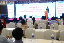 Quang cảnh buổi lễ kỷ niệm.