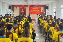 Quang cảnh lễ khai mạc.