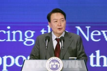 Tổng thống Hàn Quốc Yoon Suk-yeol. (Ảnh: Yonhap/TTXVN)