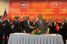 Hai bên thống nhất phương hướng, nội dung hợp tác mùa khô 2023-2024, thực hiện ký kết Biên bản lần thứ XXII.