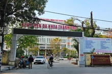 Bệnh viện đa khoa thành phố Thanh Hóa.