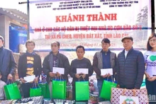 Khánh thành nhà ở cho các hộ dân bị thiệt hại do bão số 3 (siêu bão Yagi) tại xã Pa Cheo (huyện Bát Xát, tỉnh Lào Cai).