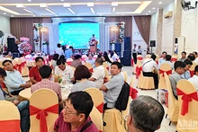 Quang cảnh buổi họp mặt.