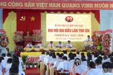 Đại hội Đảng bộ xã Khánh Lộc thí điểm bầu bí thư cấp ủy tại đại hội đầu tiên của huyện Trần Văn Thời và tỉnh Cà Mau. 