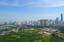 Một góc thành phố Hà Nội. (Ảnh: DUY LINH)