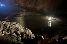 Hiện trường vụ tai nạn lao động do sự cố tụt lở tầng khai thác tại khu vực moong (mức -260m) Công ty Than Cọc Sáu, Quảng Ninh, ngày 21/12/2023 khiến 1 người tử vong, 1 người mất tích và 6 người bị thương. (Ảnh: nhandan.vn)