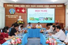 Quang cảnh hội nghị.