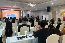 Toàn cảnh Hội thảo quốc tế “Nâng cao năng lực thông qua tạo việc làm cho người khiếm thị”.