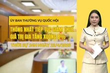 [Video] Thời sự 24h ngày 23/4/2025: Ủy ban thường vụ Quốc hội thống nhất tiếp tục giảm thuế giá trị gia tăng xuống 8%