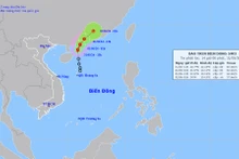 Vị trí và hướng di chuyển của bão Maliksi. (Nguồn: nchmf.gov.vn)