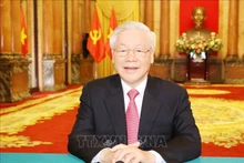 Tổng Bí thư Nguyễn Phú Trọng. (Ảnh: Trí Dũng/TTXVN)