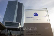Trụ sở Ngân hàng Trung ương châu Âu (ECB) tại Frankfurt am Main, Đức. Ảnh: AFP/TTXVN