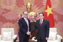 Phó Chủ tịch Thường trực Quốc hội Trần Thanh Mẫn tiếp Bộ trưởng Ngoại giao Cộng hoà Áo Alexander Schallenberg.