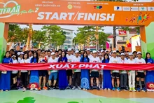 Đông đảo các vận động viên tham gia giải Marathon “KienAn Charity fun run 2 - 2024”.