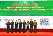 Ban Tổ chức phát động Cuộc thi trực tuyến: Quân đội nhân dân Việt Nam - 80 năm xây dựng, chiến đấu và trưởng thành.