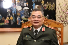 Người phát ngôn Bộ Công an Trung tướng Tô Ân Xô.