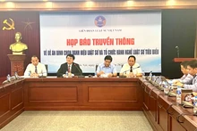 Họp báo truyền thông bình chọn danh hiệu luật sư và tổ chức luật sư tiêu biểu.