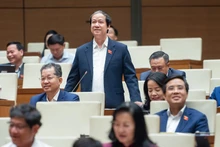 Bộ trưởng Giáo dục và Đào tạo Nguyễn Kim Sơn. (Ảnh: Đăng Khoa)