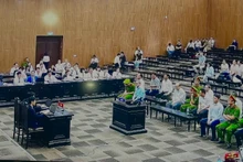 Luật sư bào chữa cho bị cáo Hoàng Quốc Vượng.