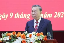 Tổng Bí thư Tô Lâm phát biểu. (Ảnh: TTXVN)