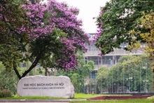 Khuôn viên Trường đại học Bách khoa Hà Nội. Ảnh: HUST