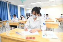 Thí sinh Kỳ thi tốt nghiệp trung học phổ thông 2022. Ảnh: THÀNH ĐẠT
