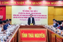 Phó Thủ tướng Chính phủ Trần Lưu Quang yêu cầu 9 địa phương trong vùng trung du và miền núi Bắc Bộ đẩy mạnh giải ngân vốn đầu tư công năm 2023.