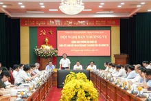 Hội nghị bước 1, Ban Thường vụ Tỉnh ủy hai tỉnh Thái Nguyên và Bắc Kạn thống nhất phương án nhân sự hai tỉnh để trình Trung ương.