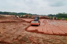 Dự án đường liên kết Thái Nguyên-Bắc Giang-Vĩnh Phúc đang được triển khai thi công.
