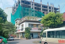 Chung cư Đại Nam ở phường Phan Đình Phùng, thành phố Thái Nguyên được xây dựng hoành tráng, nhưng thiếu nhiều thủ tục pháp lý.