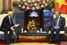 Chủ tịch nước Tô Lâm tiếp Phó Chủ tịch Ủy ban châu Âu Josep Borell Fontelles. (Ảnh: THỦY NGUYÊN)