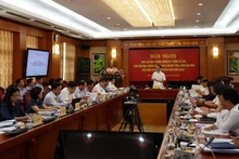 Toàn cảnh hội nghị.