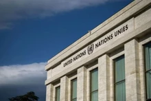 Tòa nhà trụ sở Liên hợp quốc tại Geneva, Thụy Sĩ. (Ảnh: AFP/TTXVN)